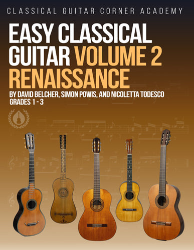 Easy Classical Guitar Volume 2 - Renaissance