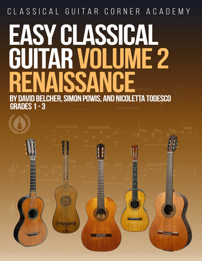 Easy Classical Guitar Volume 2 - Renaissance