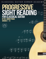 Progressive Sight Reading for Classical Guitar