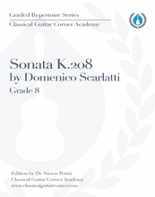 Load image into Gallery viewer, Sonata K208 Domenico Scarlatti [PDF]