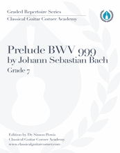 Load image into Gallery viewer, Prelude BWV 999 J.S. Bach [PDF]