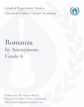 Load image into Gallery viewer, Romanza by Anonymous TAB