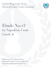 Load image into Gallery viewer, Etude No.23 by Coste