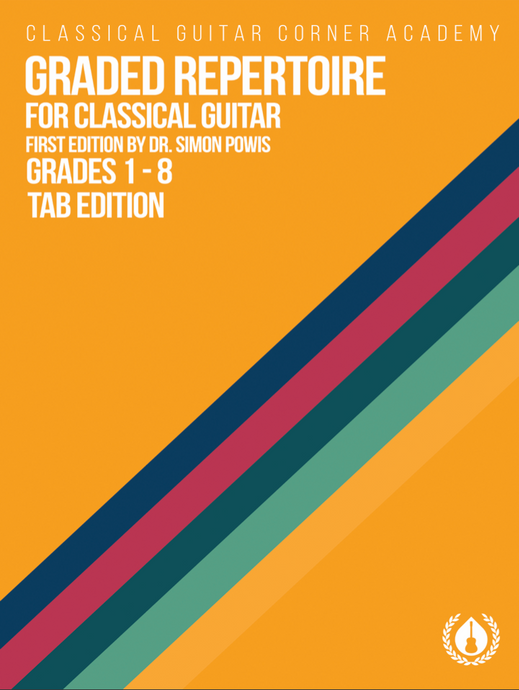 Graded Repertoire for Classical Guitar TAB Edition
