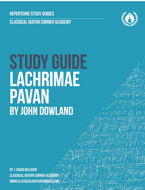 Lachrimae Pavan Study Guide PDF