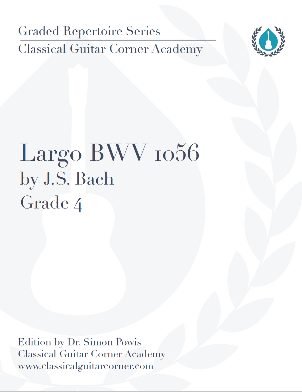 Largo BWV 1056 by J.S. Bach