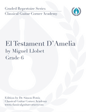 Load image into Gallery viewer, El Testament D&#39;Amelia TAB by Miguel Llobet