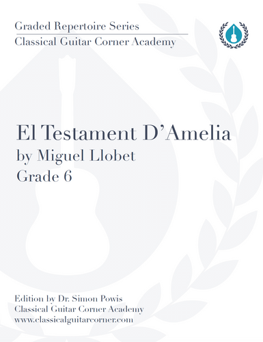 El Testament D'Amelia TAB by Miguel Llobet