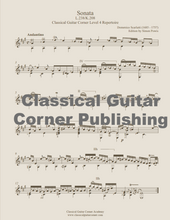 Load image into Gallery viewer, Sonata K208 Domenico Scarlatti [PDF]